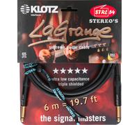 KLOTZ Lagrange Supreme Chitarra Cavo LA-GPP0600 6 M 2 Jack Diritti Placcati Oro