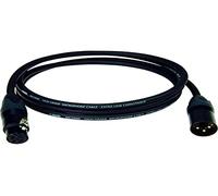 Klotz M-2 Microphone Cable 1M Xlr F. / Xlr M, Nero