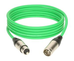 Klotz M1K4FM1500 Microphone Cable green 15m - Cavo per microfono