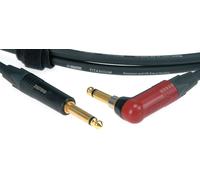 Klotz TIR0600PSP - Cavo per chitarra in titanio con SilentPLUG, ¼ di pollice dritto ad angolo retto, 6,1 m, 6,1 m
