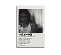 klouds Gracie Abrams - Poster decorativo su tela, motivo: album Good Riddance, decorazione artistica per camera da letto, soggiorno, moderno, 50 x 75 cm, senza cornice