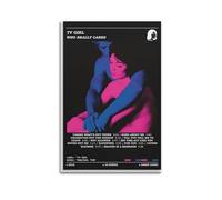 klouds Poster decorativo su tela con album TV Girl Who Really Cares, decorazione artistica per camera da letto, soggiorno, moderno, 30 x 45 cm, senza cornice