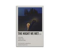 klouds Poster decorativo su tela con Lord Huron The Night We Met, decorazione artistica per camera da letto, soggiorno, poster estetico moderno, 20 x 30 cm, senza cornice