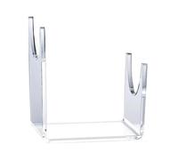 KLOVA Supporto in acrilico per Shofar trasparente, supporto per spada, stabile, per spade Yemenite, spade di Natale, supporto sicuro