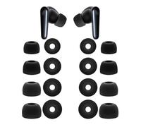 Klowcok Anker Liberty 4 Pro/Liberty 5/Liberty 3 Pro, auricolari di ricambio in silicone per Soundcore 4 NC, 8 paia (S/M/L/XL) nero