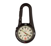 Nero Clip Moschettone Orologio da Tasca Bianco Viso per Dottori Infermiere Chef