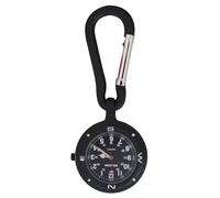 Klox Nero Clip Moschettone Quadrante Orologio da Tasca per Dottori Infermiere