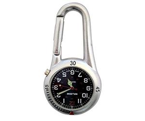 Klox Orologio Spillo FOB Con Quadrante Nero Ideale per Dottori Paramedici