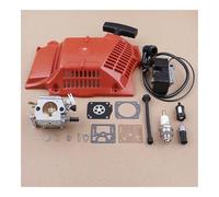 KLRAEZ Bobina di accensione con avviamento a Strappo del carburatore Adatta for Kit di Riparazione carburatore for Motosega 362, 365, 371, 372 e 372XP.