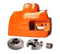 KLRAEZ Coperchio Frizione Lato pignone Catena con Freno Adatto for Motosega EPA 340 345 346 XP 350 351 353 357 XP 359 OEM n. 537 10 78-01