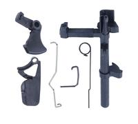 KLRAEZ Kit di Molle for grilletto, Asta dell'acceleratore, Albero dell'interruttore, Adatto for Motosega 017 018 MS 170 180, Parti di Ricambio for Utensili da Giardino.