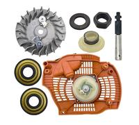 KLRAEZ Volano Adatto for avviamento a Strappo 445 450, Guarnizione dell'ingranaggio a Vite Senza fine, Ricambio for Motosega