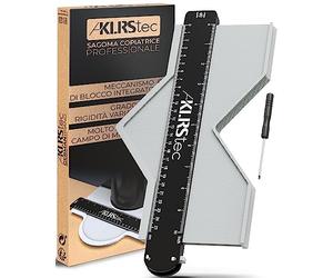 KLRStec Sagoma copiatrice professionale - Calibro con ago di alta qualità con arresto per il trasferimento dei profili - Sagoma copiatrice con campo di misura extra grande (73x258mm)