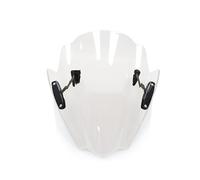KLSDB Parabrezza Moto per Yamaha TMAX 530 T-Max 530 SX DX TMAX, Anteriore Antivento Protezione dal Freddo Deflettore Aria Carenatura Motociclo Accessori,A/Transparent
