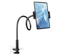 Klsniur Supporto per tablet a collo di cigno per letto, braccio flessibile regolabile per tablet con morsetto sul tavolo compatibile con iPad Air Mini, Galaxy Tabs, Kindle Fire, Switch o altri