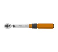 Chiave dinamometrica a due vie 1/4", 5-25Nm, set di 21 pezzi.