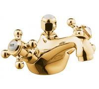 Kludi 1926 rubinetto per lavabo verticale oro 510124520