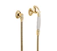 Kludi 1926 set doccia con presa d'acqua e supporto, 1 tipo di getto, 2710545, 1926 ottone [Rubinetteria Bagno > Set Doccia]