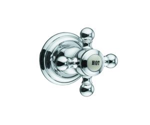 KLUDI 1926 Vanne encastrée, Set de finition Kit 2 Montage final, marquage HOT, 518160520, 518160520, Colorazione: cromo