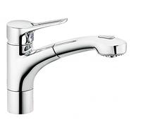 Kludi MX Spültisch-ehm Dn 8 Estraibile Doccia Cromo, Nuovo