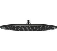 KLUDI A-QA Douche de tête, douche de tête métallique, Ø 400 mm, 6434087-00, 6434087-00, Colorazione: Nero opaco / cromo