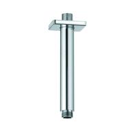 KLUDI A-QA Sortie de plafond, pour douche de tête à disque, saillie 150mm, avec rosace coulissante 61 x 61mm, chrome, 6653505-00, 6653505-00