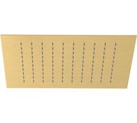 Kludi Asana soffione doccia 34x34 cm quadrata oro 69400N0-00