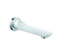 KLUDI BALANCE Bec déverseur pour baignoire, montage mural, saillie 170mm, 5250391, 5250391, Colorazione: Bianco / Cromo