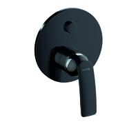 KLUDI BALANCE Mitigeur monocommandé encastré pour bain et douche, 527598775, 527598775, Colorazione: Nero opaco / cromo