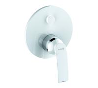 KLUDI BALANCE Mitigeur monocommandé encastré pour bain et douche, 527599175, 527599175, Colorazione: Bianco / Cromo