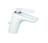 KLUDI BALANCE Mitigeur monocommandé pour lavabo, hauteur d'écoulement 100mm, 520239175WR5, 520239175WR5, Colorazione: Bianco / Cromo