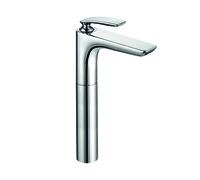 KLUDI BALANCE Mitigeur monocommandé pour vasque, montage monotrou, hauteur de bec 270mm, 3.8 l/min, 522980575WR5, 522980575WR5, Colorazione: cromo