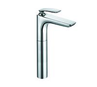 KLUDI BALANCE Mitigeur monocommandé pour vasque, montage monotrou, hauteur de bec 270mm, 5 l/min, 522980575, 522980575, Colorazione: cromo
