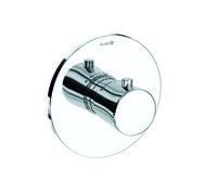 KLUDI BALANCE Mitigeur thermostatique encastré, blocage de l'eau chaude à 38°C, chrome, 527390575, 527390575
