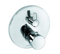 KLUDI BALANCE Mitigeur thermostatique encastré pour bain et douche, pour 2 consommateurs, blocage de l'eau chaude à 38°C, 528300575, 528300575, Colorazione: cromo