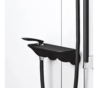 KLUDI BALANCE Mitigeur monocommandé pour douche, montage mural, 527108775, 527108775, Colorazione: Nero opaco / cromo