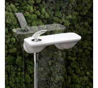 KLUDI BALANCE Mitigeur monocommandé pour douche, montage mural, 527109175, 527109175, Colorazione: Bianco / Cromo