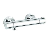 KLUDI BASIC Mitigeur thermostatique de douche, montage mural, HotStop, chrome, 350020538, 350020538