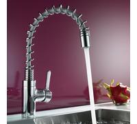 Kludi BINGO STAR rubinetto da cucina, orientabile, estraibile, 428550578, BINGO STAR cromo [Rubinetti da Cucina]