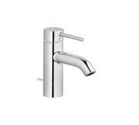 KLUDI BOZZ 382700576 - Rubinetto per lavabo, miscelatore monocomando da 75 mm, montaggio a 1 foro, 5 l/min, cartuccia in ceramica