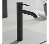 KLUDI BOZZ Miscelatore monocomando per catino lavabo nero opaco, 382863976