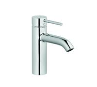 KLUDI BOZZ Mitigeur monocommandé pour lavabo, hauteur de bec 100mm, garniture d'écoulement PUSH-OPEN, 382880576, 382880576, Colorazione: cromo