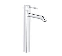 Kludi BOZZ rubinetto lavabo 240 con corpo del rubinetto rialzato, 382860576, 240 BOZZ cromo [Rubinetteria Bagno > Rubinetteria Lavabo]