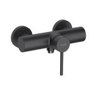 KLUDI BOZZ Mitigeur monocommandé pour douche, montage mural, 388313976, 388313976, Colorazione: nero opaco