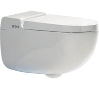 Kludi Cleantronic vaso con sedile bidet sospeso senza brida con scarico a vortice bianco 16WCW0143