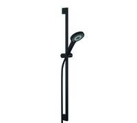 KLUDI DIVE Set de douchettes DIVE X 900mm, avec nettoyage rapide du calcaire, montage mural rigide, 6993039-00, 6993039-00, Colorazione: nero opaco