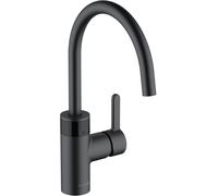 Kludi E-Go rubinetto da cucina verticale nero 422006675