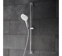 Kludi FRESHLINE set doccia, 3 tipi di getto, 6793005-00, FRESHLINE cromo/bianco [Rubinetteria Bagno > Set Doccia]
