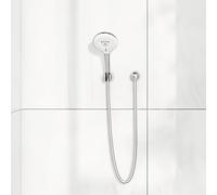 Kludi FRESHLINE set doccia, 3 tipi di getto, 6795005-00, FRESHLINE cromo/bianco [Rubinetteria Bagno > Set Doccia]