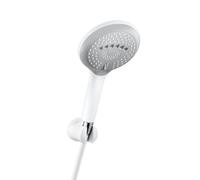 Kludi FRESHLINE set doccia, 3 tipi di getto, 6795091-00, FRESHLINE bianco/grigio [Rubinetteria Bagno > Set Doccia]